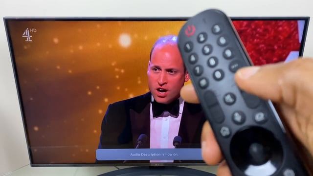 Turn Off Audio Description *New LG TV