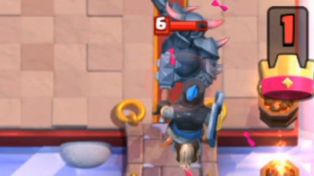 Level 15 Dark Prince V/S Level 6 Pekka | Clash Royale смотреть онлайн