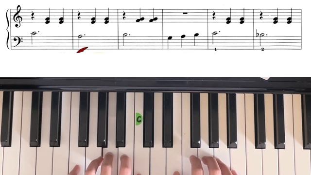 The Dancing Bear (John Thompson’s easiest piano course- part 2) смотреть онлайн