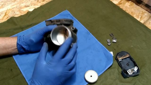 Дроссельная заслонка. Volvo S60, S80, V70. Throttle valve. смотреть онлайн