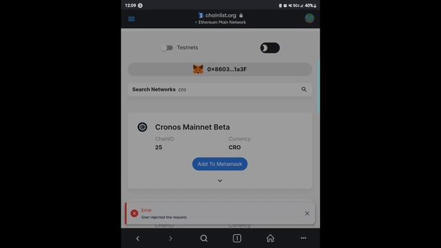 Import Crytpo.com Defi Wallet to Metamask and get CDC Private Key *Updated* смотреть онлайн