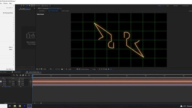 TUTORIAL BIKIN INTRO KAYAK LOGO RRQ - After Effects Project смотреть онлайн