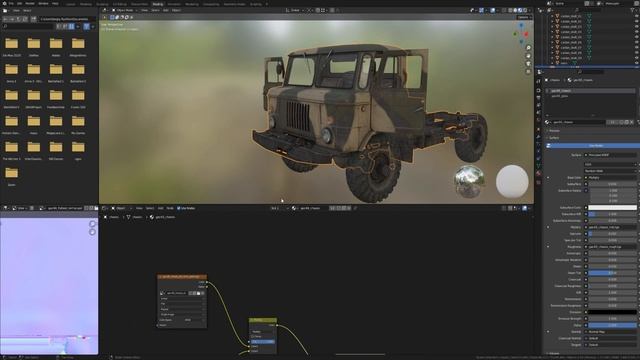 GAZ-66 Truck | 3D-Model Overview смотреть онлайн
