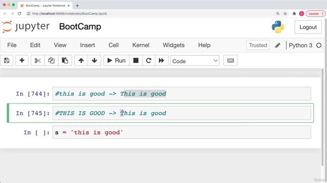 002 Python String Capitalise смотреть онлайн