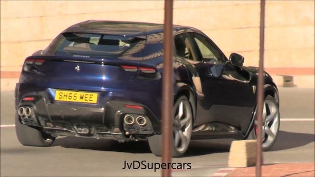 Supercars in Monaco 2023 December - New R8 GT, Pista Piloti, New DB12, Acura NSX, 812 Competizione. смотреть онлайн