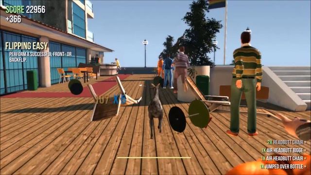 Goat Simulator #1 смотреть онлайн
