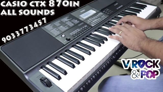 CASIO CTX 870IN ALL SOUNDS PIANO STRINGS CHOIR SYNTH BRASS SAX ETC ALL смотреть онлайн