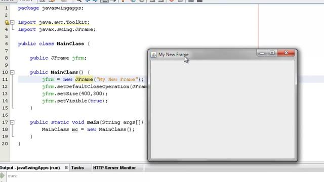 Java Swing Tutorial 7 || What is setTitle() Method of JFrame class || Java Swing смотреть онлайн