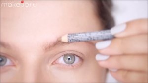 Как накрасить брови карандашом: видеоурок