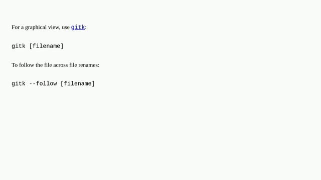 View the change history of a file using Git versioning смотреть онлайн
