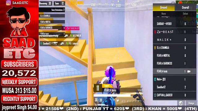 PUBG MOBILE LIVE CUSTOM ROOM & UC GIVEAWAYS | 20 ROYAL PASS GIVEAWAY - SAAD ETC смотреть онлайн