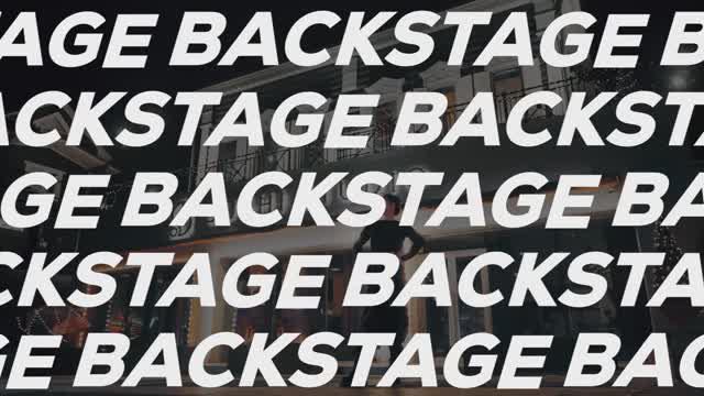 Backstage на новогодний проект для SushiStudio