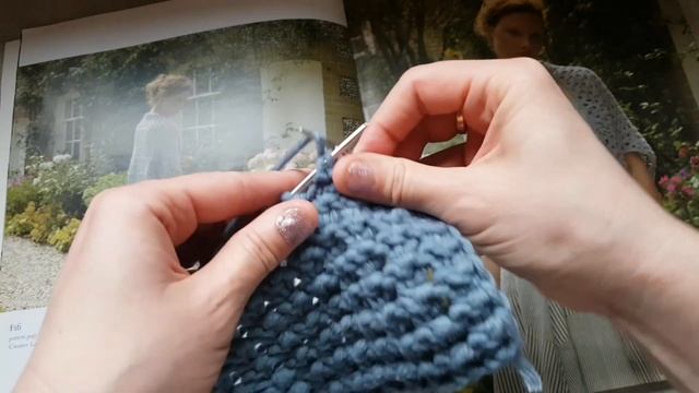 Очень эффектный, объемный узор спицами для вязания шапок и не только ? Knitting Pattern.