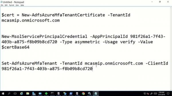 ADFS - Multi Factor Authentication using Azure MFA and Certificate Authentication | 2023