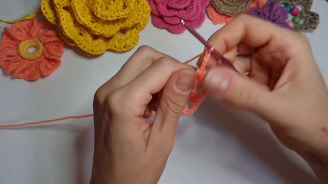 Снежинка крючком Crochet snowflake смотреть онлайн