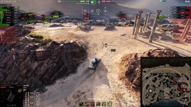 TVP T 50/51 vs Оbject 279 - World Of Tanks смотреть онлайн