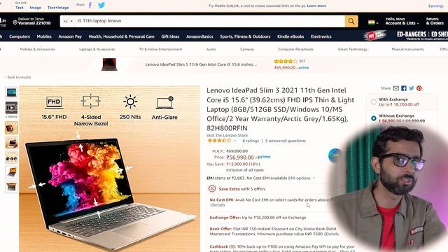 Top laptops under 55000 in Dec 21 | Price and offer analysis | My recommendations !! Hindi смотреть онлайн