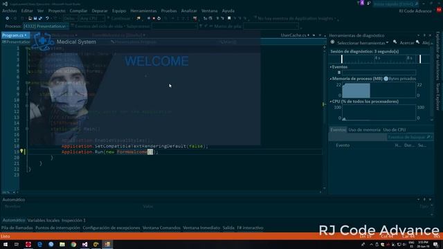Login Cap 5/ Pantalla de bienvenida con efecto desvanecer, Fade In - Fade Out, Loading /C#, WinForm смотреть онлайн