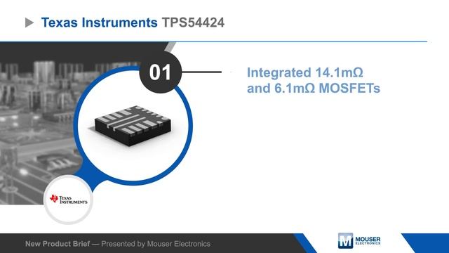 Texas Instruments TPS54424 4A Synchronous SWIFT™ Step-Down Converters – New Product Brief смотреть онлайн