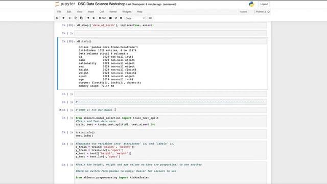 Google DSC UNC: Python Data Science Workshop 1 смотреть онлайн