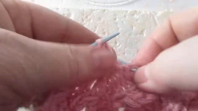 Узор-''Колечки по вертикали''.