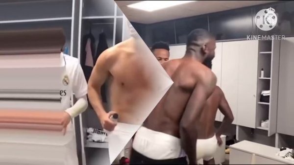 🔥Antonio Rudiger’s Crazy Dance at Chelsea vs Real Madrid spoils Teammates Dressing Room Celebration