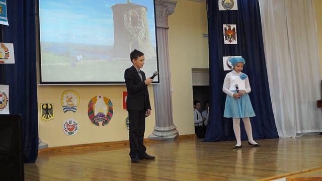 2015.11.21 - Иркутск, школа 39, фестиваль народов мира, 5А класс - Евреи смотреть онлайн