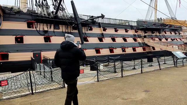 We Visit HMS Victory And HMS Warrior
