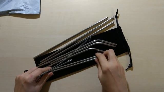 Распаковка металлических трубочек для коктейлей с алиэкспресс смотреть онлайн