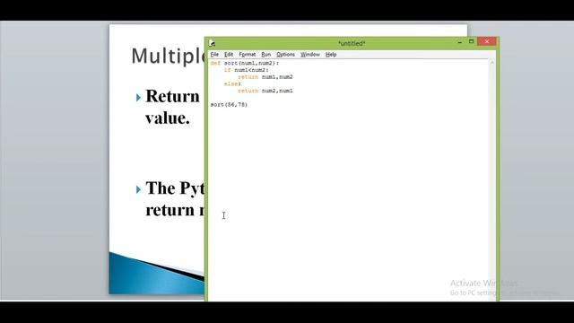 Multiple Return Statement | Python Programming Language | EduTut | Learn Easily in Tamil смотреть онлайн