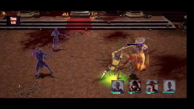 Mortal Kombat Onslaught : First Gameplay - Chapter 1 Scorpion смотреть онлайн
