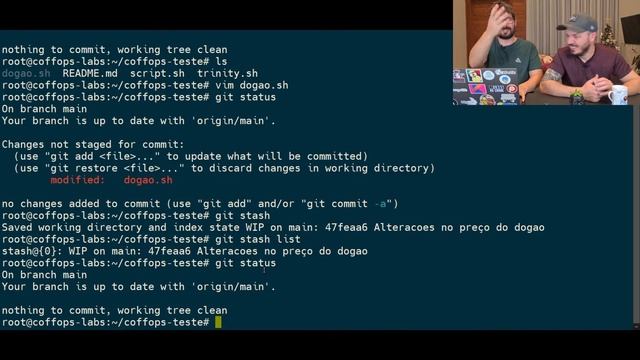 GIT STASH E GIT AMEND COMO VOCÊ NUNCA VIU [EP4] - Coffops смотреть онлайн