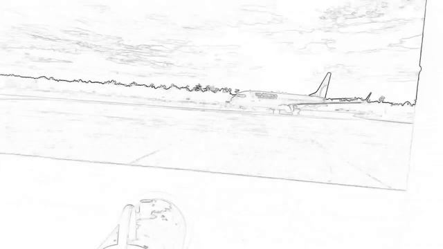 A sketch video of plane??? смотреть онлайн