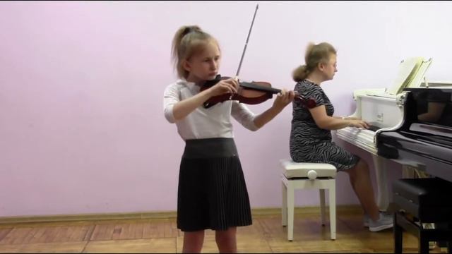 Скулкина Анна. - Й.Гайдн "ПЕСЕНКА". смотреть онлайн