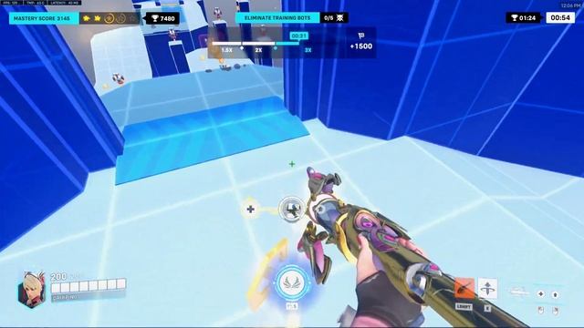 「Hero Mastery」 Mercy RECRUIT 5 Stars MAX SCORE Walkthrough (Overwatch 2 Guide) смотреть онлайн
