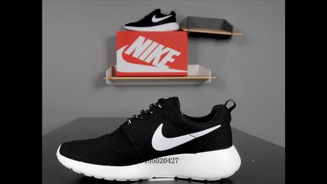 Nike Roshe Run One 511881 020 Black And White White Hooks Olympic London Super Soft Foam MD Outsole смотреть онлайн