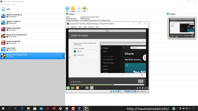 How to Install Linuxmint 19.3 Cinnamon x64 Bit Linux On Oracle VM VirtualBox 6.0.8 смотреть онлайн