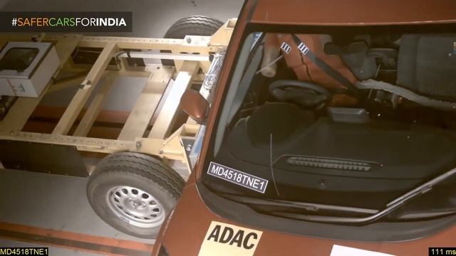 Tata Nexon Vs Maruti Vitara Brezza Crash Test | Global NCAP смотреть онлайн