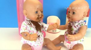 Кто Пойдет Первый Мыться? Беби Бон Хотят Какао! Мультики Как Мама Играет в Куклы Пупсики 108мама