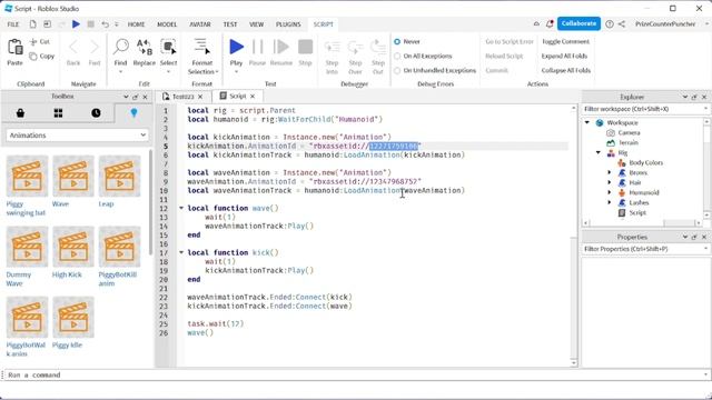 ROBLOX ANIMATION EVENTS, STOPPED, ENDED. How to STOP an Animation! (Advanced Beginners - AB009) смотреть онлайн
