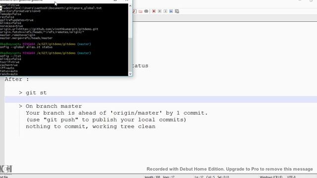 HOW DO I ALIAS GIT STATUS COMMAND смотреть онлайн