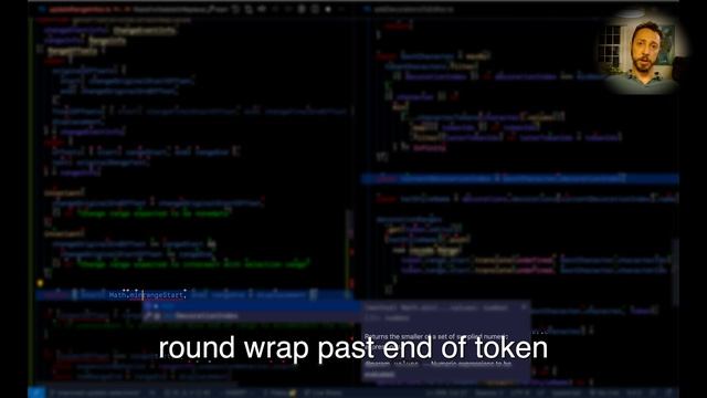 Cursorless narrated voice coding demo: Round wrap past end of token смотреть онлайн