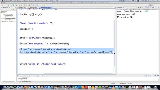 Java Video Tutorial 2 смотреть онлайн
