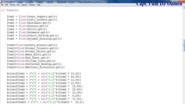 How to Create a Sales Management System in Python - Part 3 of 3 смотреть онлайн