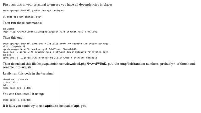 How to install Gerix-Wifi-Cracker? (2 Solutions!!) смотреть онлайн