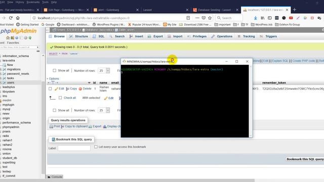 Laravel Tutorial for beginners in Bangla (db seed) смотреть онлайн