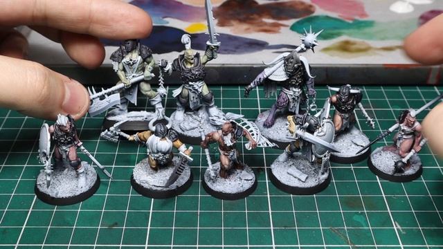How to paint with Washes, Filters and Glazes - The Spire Tyrants - Warcry speed painting смотреть онлайн