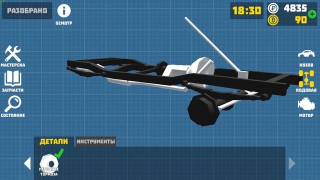 Ремонт МКПП ВАЗ 2108 и ребилд УАЗика в Симулятор РУССКОГО Механика - Ретро Гараж смотреть онлайн