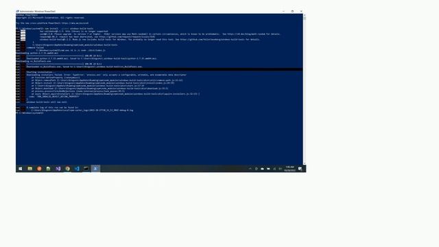 Error: TypeError: 'process.env' only accepts a configurable whileinstall windows-build-tools смотреть онлайн