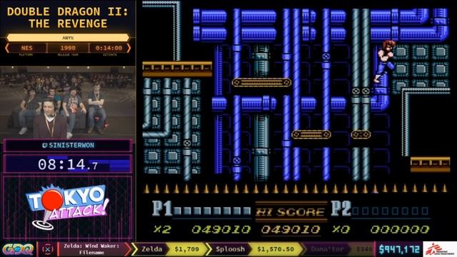 Double Dragon II: The Revenge by sinister1 in 13:01 - SGDQ2018 смотреть онлайн